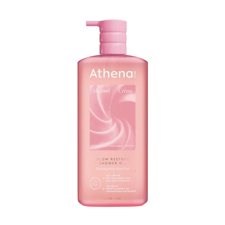 Glow Restore Shower Oil M6 Almond Crème